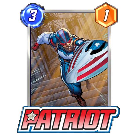 Marvel snap patriot - December 1, 2023 Games Igor Vranjes Patriot decks are really cool as they can be used for long-forgotten cards with no powers (Vanilla cards). Cards that are otherwise used for most cases with great synergy in High Evolutionary Decks. If you’re new to the Marvel Snap we’ve covered Beginner Decks in our more general guide.